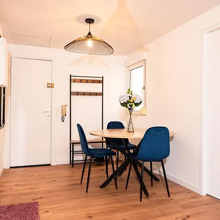 Moderne T2 Centre Sauna Wifi Office Netflix Lägenhet Strasbourg