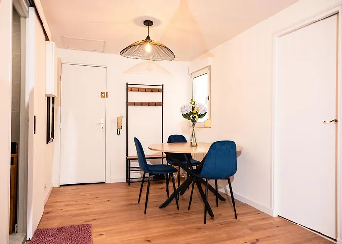 Moderne T2 Centre Sauna Wifi Office Netflix Lägenhet Strasbourg